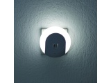 Aca Led Λαμπάκι Νυκτός 1W με 2 USB Θύρες (SF78LED)