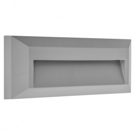 Spotlight Επιτοίχιο Led Φωτιστικό 2W 3000K Γκρι (7788)