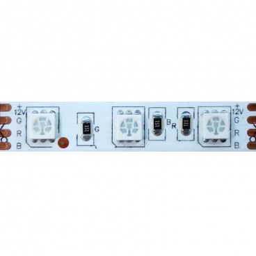 Aca LED Ταινία 5M 14.4W/M 12V DC IP20 RGB 10mm (125050144RGB)