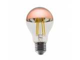 Λάμπα Led Filament Half Rose Gold 8W E27 2700K (ELIOR8WWDIMRG)