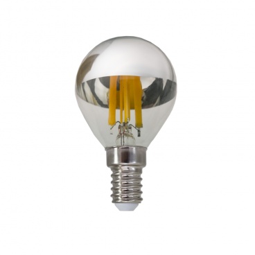 Λάμπα Led Filament Half Silver 5W E14 3000K (BOVA5WWDIMS)