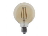 Λάμπα Led Filament Amber 10W E27 G95 2700K Dimmable (PALA9510WWDIMAM)