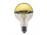 Λάμπα Led Filament Half Gold 8W E27 G95 2700K Dimmable (PALA958WWDIMG)