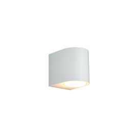 It-Lighting Powell 1xGU10 Επιτοίχιο Φωτιστικό Λευκό (80200224)