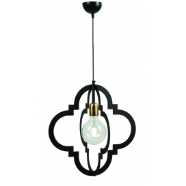 Arkolight Φωτιστικό Μονόφωτο Μέταλλο Μαύρο E27 Φ45 (773-42/1)