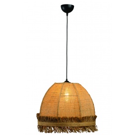 Arkolight Φωτιστικό Μονόφωτο Λινάτσα Natural E27 Φ60 (975-2/60)