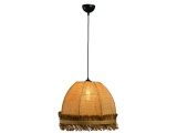 Arkolight Φωτιστικό Μονόφωτο Λινάτσα Natural E27 Φ60 (975-2/60)