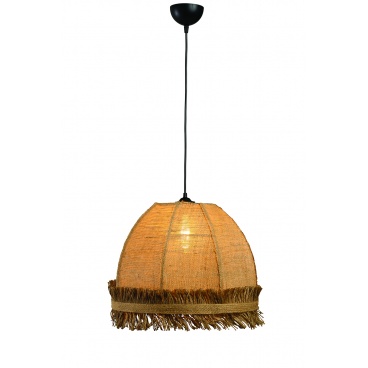 Arkolight Φωτιστικό Μονόφωτο Λινάτσα Natural E27 Φ40 (975-2/40)