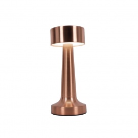 Inlight Επαναφορτιζόμενο Led Επιτραπέζιο Φωτιστικό Χάλκινο (3033-Copper)