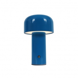 Inlight Επαναφορτιζόμενο Led Επιτραπέζιο Φωτιστικό Μπλε (3036-Blue)