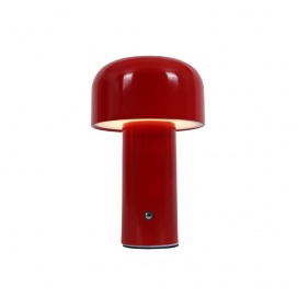 Inlight Επαναφορτιζόμενο Led Επιτραπέζιο Φωτιστικό Κόκκινο (3036-Red)
