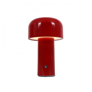 Inlight Επαναφορτιζόμενο Led Επιτραπέζιο Φωτιστικό Κόκκινο (3036-Red)