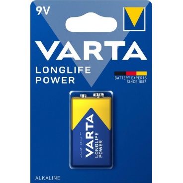 Μπαταρία Αλκαλική Varta 6LR61 9V (VLLP9V)