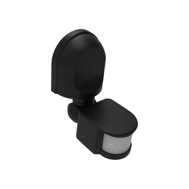 Επιτοίχιος Ανιχνευτής Κίνησης Υπέρυθρων Ακτίνων Μαύρος (ELPIRWB)