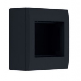 Acaelec Modys Επίτοιχο Μαύρο Ματ Κουτί 2 Στοιχείων (10101433602)