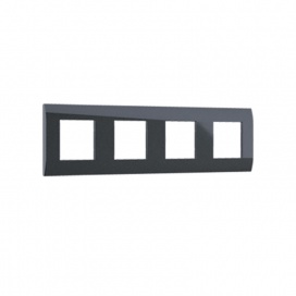 Acaelec Modys Ανθρακί Πλαίσιο 4x2 Στοιχείων (10101433124)