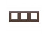 Acaelec Modys Σκούρο Καφέ Πλαίσιο 3x2 Στοιχείων (10101431622)