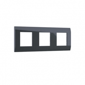 Acaelec Modys Ανθρακί Πλαίσιο 3x2 Στοιχείων (10101433123)