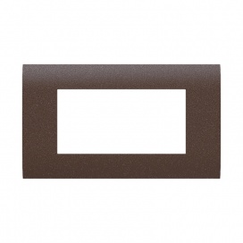 Acaelec Modys Σκούρο Καφέ Πλαίσιο 4 Στοιχείων (10101431616)