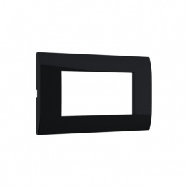 Acaelec Modys Μαύρο Ματ Πλαίσιο 4 Στοιχείων (10101433450)