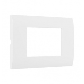 Acaelec Modys Λευκό Πλαίσιο 3 Στοιχείων (10101425134)