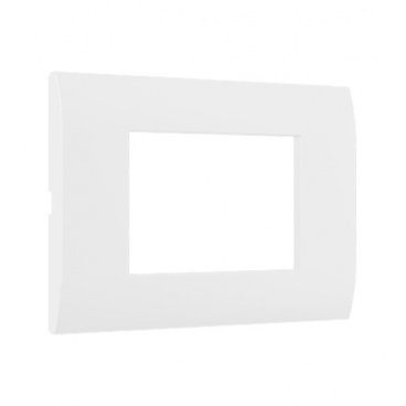 Acaelec Modys Λευκό Πλαίσιο 3 Στοιχείων (10101425134)