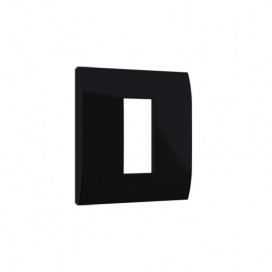 Acaelec Modys Μαύρο Ματ Πλαίσιο 1 Στοιχείο (10101433445)