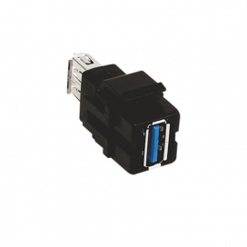 Acaelec Modys Μαύρος Θηλυκός Aντάπτορας USB 3.0 KS 1 Στοιχείου (10101451094)