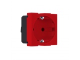 Acaelec Modys Κόκκινη Πρίζα Σούκο UPS 2P+E 16A 250V~ IP20 (10101312565)