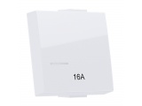 Acaelec Modys Πλήκτρο με Ένδειξη 16A 2 Στoιχείων Λευκό (10101332369)