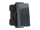 Acaelec Modys Διακόπτης Απλός 1P 10AX 250VAC IP20 Ανθρακί (10101312421)