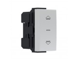 Acaelec Modys Διακόπτης Ρολλών 2P 10AX 250VAC IP20 Ιβουάρ (10101312213)