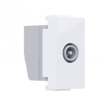 Acaelec Modys Πρίζα Tηλεόρασης TV-R Διελεύσης 1 Στοιχείου 5-2400MHZ 