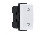 Acaelec Modys Διακόπτης Ρολλών 2P 10AX 250VAC IP20 Λευκό (10101312468)