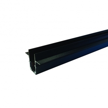 Aca Trimless Μαγνητική Ράγα 48V DC 1m Μαύρη (MT1MB)