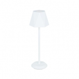 Aca Επαναφορτιζόμενο Led Επιτραπέζιο Φωτιστικό Λευκό (LG5892W-400)