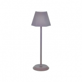 Aca Επαναφορτιζόμενο Led Επιτραπέζιο Φωτιστικό Μπεζ (LG5892R-400)