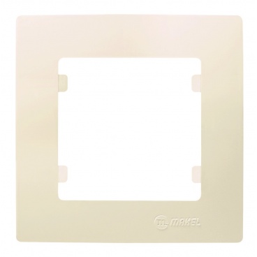Makel Lillium Μονό Πλαίσιο Μπεζ (32010701)