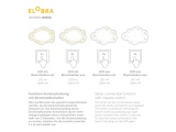 Elobra Παιδικό Φωτιστικό Οροφής Σύννεφο με Αστροναύτες Μπλε Little Astronauts Space Mission (138380)