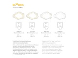Elobra Παιδικό Φωτιστικό Οροφής Σύννεφο με Αστροναύτες Πορτοκαλί Little Astronauts Escape (137956)