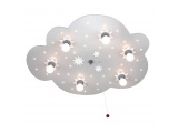 Elobra Παιδικό Φωτιστικό Τοίχου-Οροφής Σύννεφο με Αστέρια Star Cloud Εξάφωτο (124611)