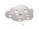 Elobra Παιδικό Φωτιστικό Τοίχου-Οροφής Σύννεφο με Αστέρια Star Cloud Πεντάφωτο (124574)