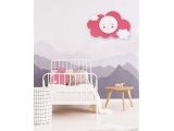 Elobra Led Παιδικό Φωτιστικό Τοίχου Σύννεφο Ροζ Starlight Smile Cloud (137574)