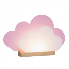 Elobra Led Παιδικό Πορτατίφ Σύννεφο Ροζ Cloud (139820)