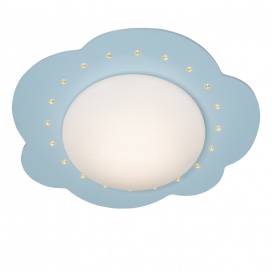 Elobra Led Παιδικό Φωτιστικό Οροφής Μπλε Cloud (140017)