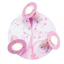 Elobra Παιδικό Φωτιστικό Τοίχου-Οροφής Ροζ Fantasy (131510)