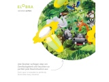 Elobra Παιδικό Φωτιστικό Τοίχου-Οροφής Σποτ με Ζωάκια Πράσινο Wildlife (131077)