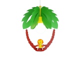 Elobra Παιδικό Κρεμαστό Φωτιστικό Οροφής Λιονταράκι σε Φοίνικα Palm Tree with Lion (125854)