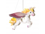 Elobra Παιδικό Κρεμαστό Φωτιστικό Οροφής Μονόκερος Ροζ Unicorn Fairytale Babsy (135464)