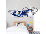 Elobra Παιδικό Κρεμαστό Φωτιστικό Οροφής Ελικόπτερο Αστυνομίας Technology Joe (127988)
